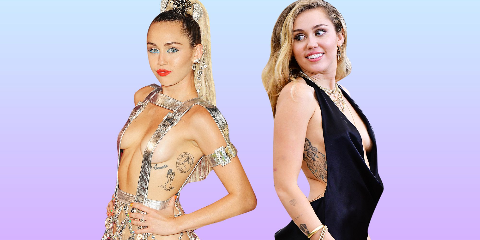 A Complete Guide To Almost All Of Miley Cyrus Tattoos Miley intended for measurements 2000 X 1000