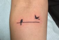 A Simple Tiny Bird Silhouette Tattoo Tattoo Cutetattoo with measurements 1080 X 1080
