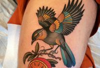 American Traditional Bird Tattoo Dave Wah Tattoos Traditional intended for size 1079 X 1204