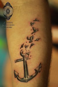 Anchor Birds Freedom Tattoo Freedom Tattoos Freedom And Anchors intended for sizing 736 X 1104