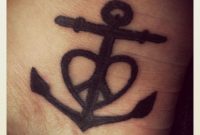 Anchor Cross Heart And Peace Sign All Combined Tattoo Like A for proportions 1265 X 1265