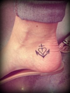 Anchor Heart Cross Tattoo Anchor Tattoos Designs Ideas And Meaning regarding size 1440 X 1920