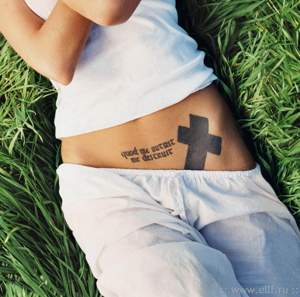 Angelina Jolie Hip Tattoo Tattoo Design for measurements 1000 X 990