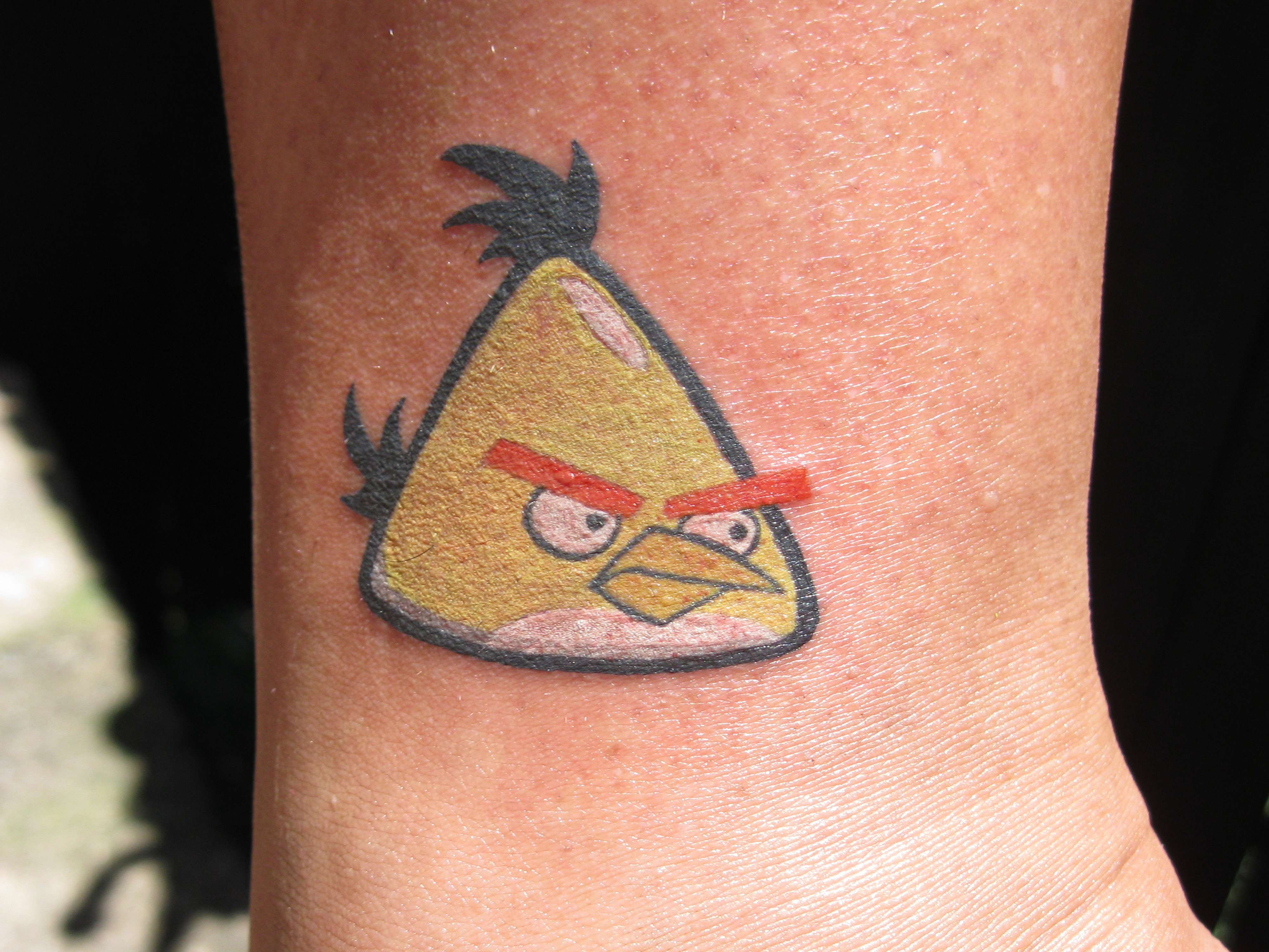 Angry Bird Tattoo pertaining to measurements 4000 X 3000