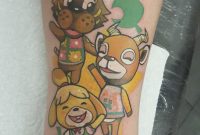 Animal Crossing Tattoo I Got Yesterday Theyre My 3 Favourite pertaining to proportions 2988 X 5312