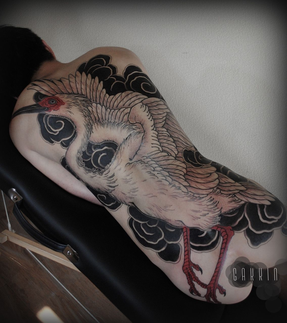 Animals Tattoo With Stork And Japanese Page 36 with regard to proportions 1136 X 1280