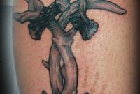 Antler Cross Tattoo Tranquil Eyez On Deviantart pertaining to dimensions 668 X 1197