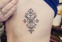 Baltic Ornamental Cross Tattoo On The Left Rib Cage Best Tattoo pertaining to dimensions 1000 X 1000