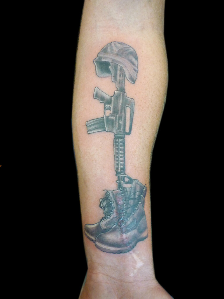 Battlefield Cross James Danger The Skin Gallery Tattoo 9 Flickr intended for proportions 768 X 1024