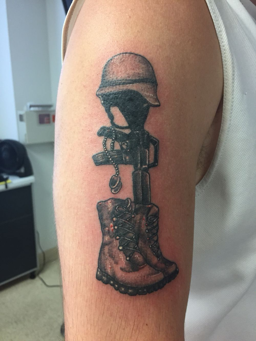 Battlefield Cross Next Tattoo Tattoos Navy Tattoos Ink with regard to dimensions 1000 X 1334