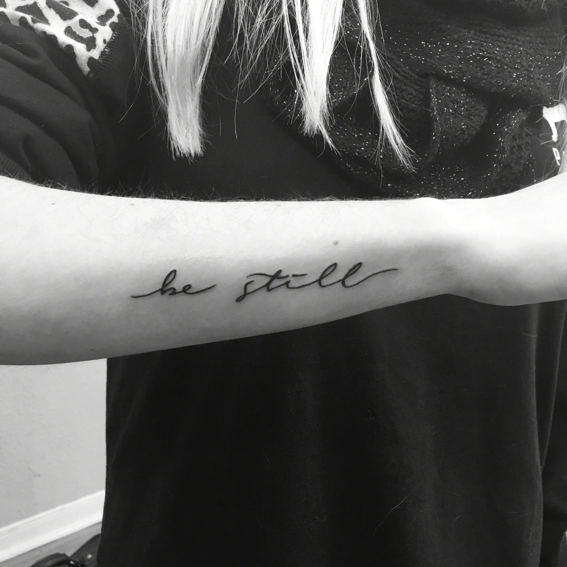 Be Still Tattoo Psalms 4610 Be Still And Know That I Am God I pertaining to size 1136 X 1136