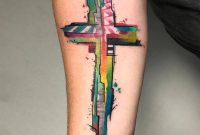 Beautiful Abstract Cross Tattoo Skyler Espinoza At Certified Tag with dimensions 1460 X 1465