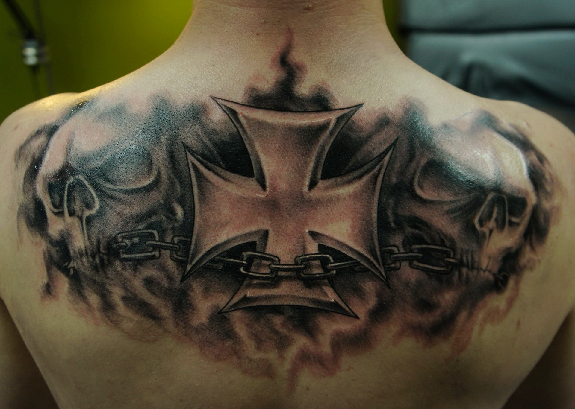 Beautiful Iron Cross Tattoos Designs Design Idea for dimensions 1920 X 1367