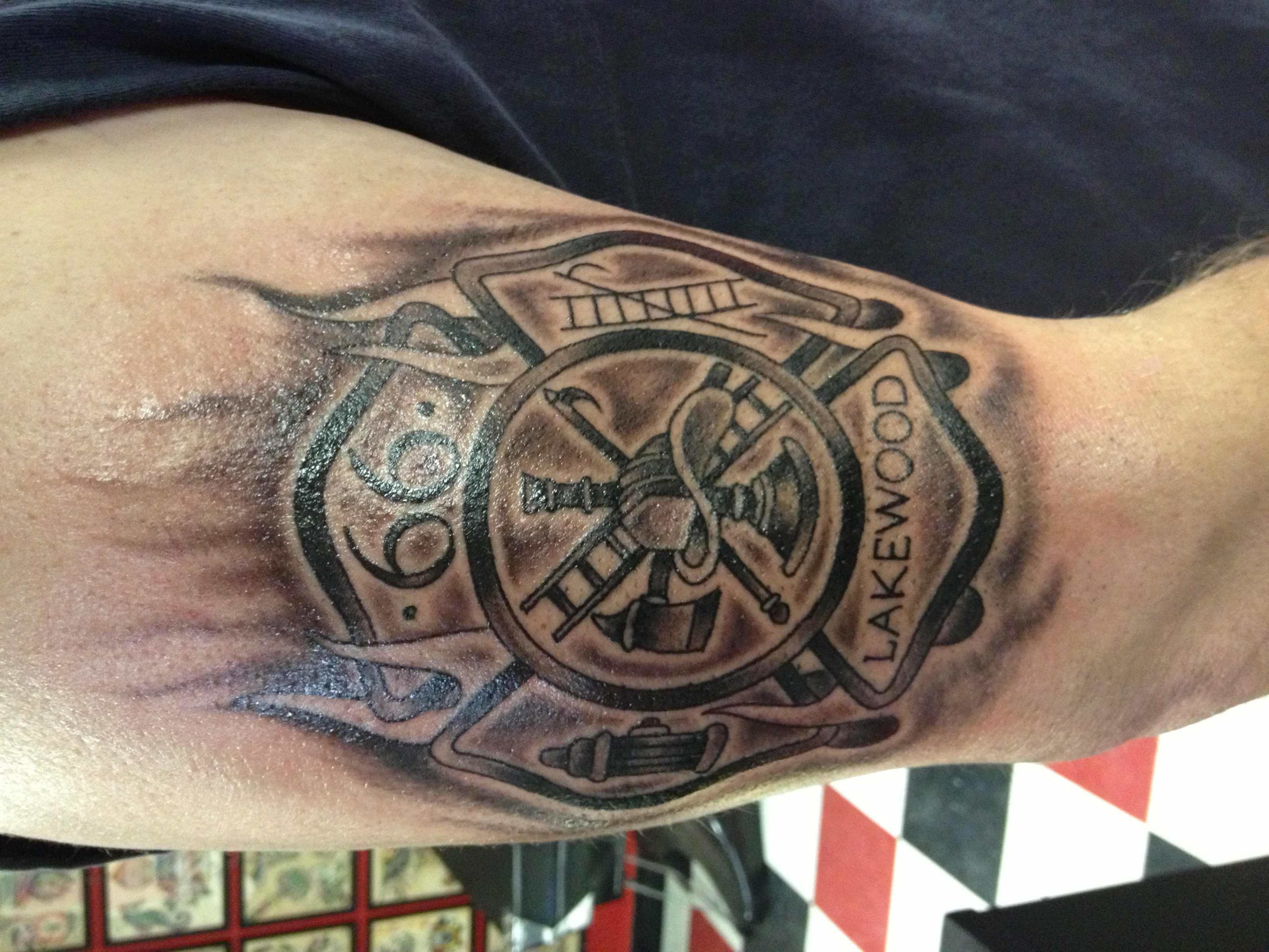 Beautiful Maltese Cross Tattoo Design Idea for sizing 3264 X 2448