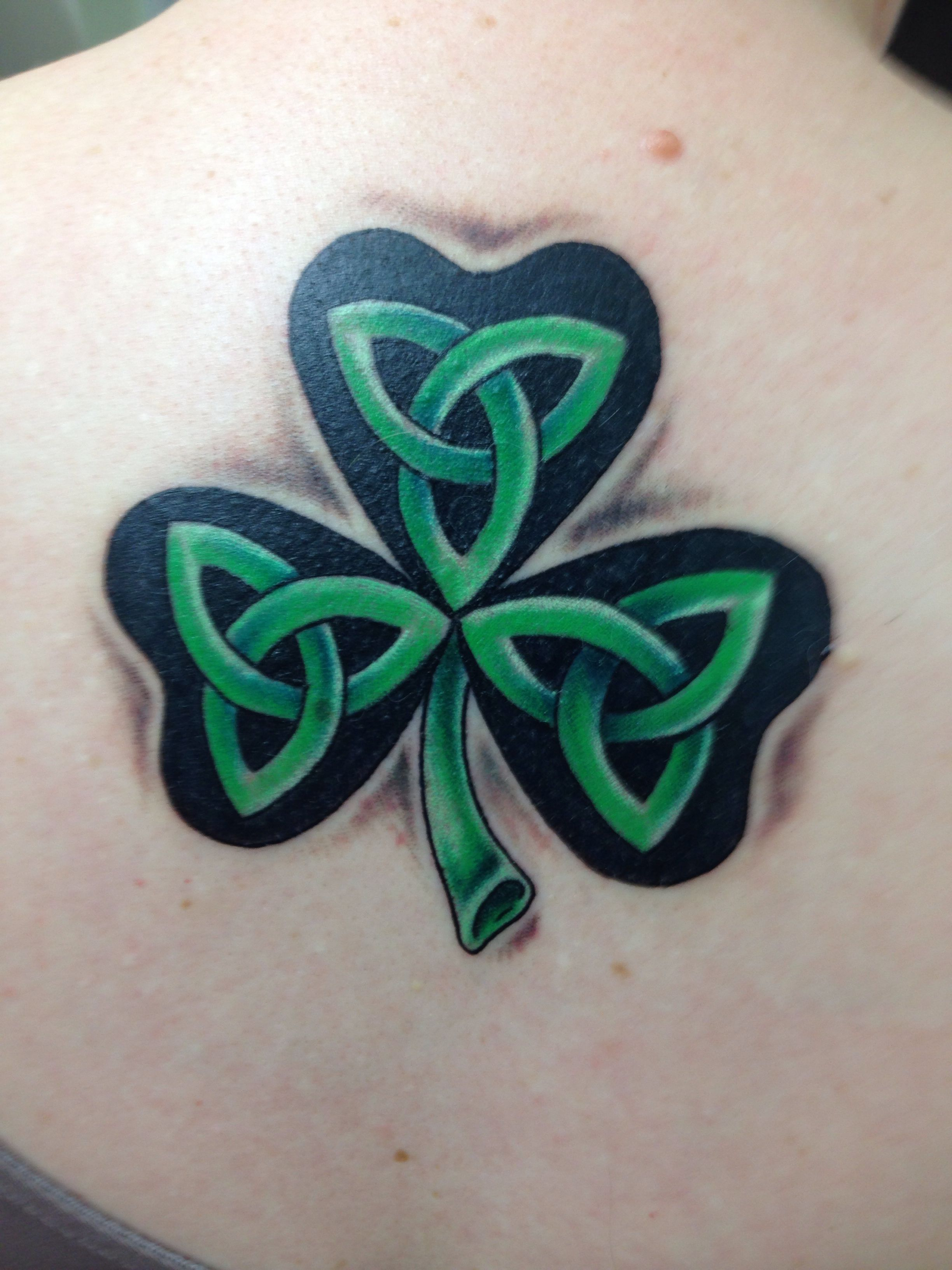 Beautiful Tattoo Shamrock With Trinity Knots Incredible Ink intended for sizing 2448 X 3264