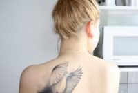 Big Bird Tattoo On Back For Sexy Girls Tattoos Book 65000 for measurements 800 X 1200