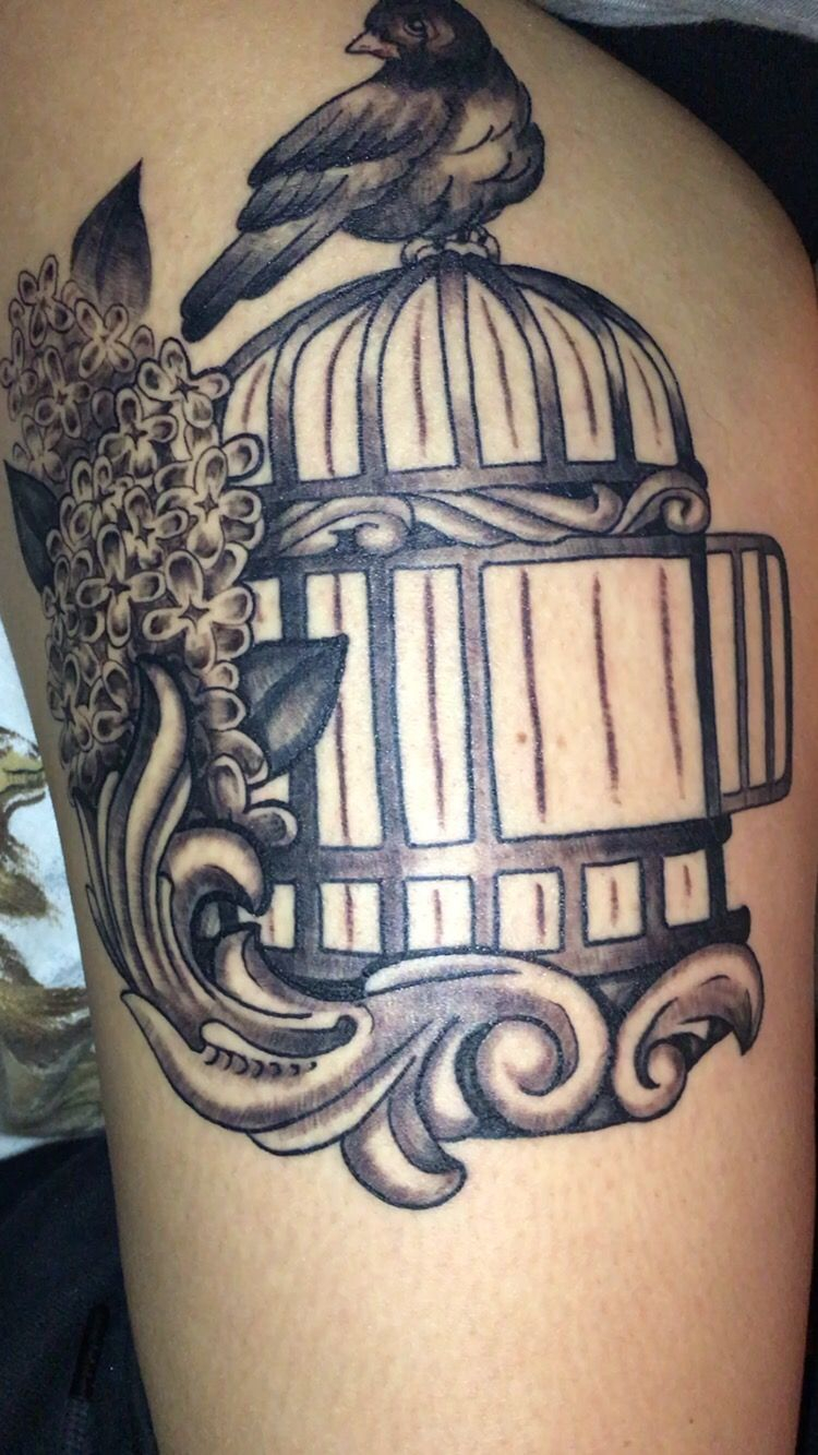 Bird Cage Tattoo My Photos Cage Tattoos Tattoos Bird Cage intended for measurements 750 X 1333