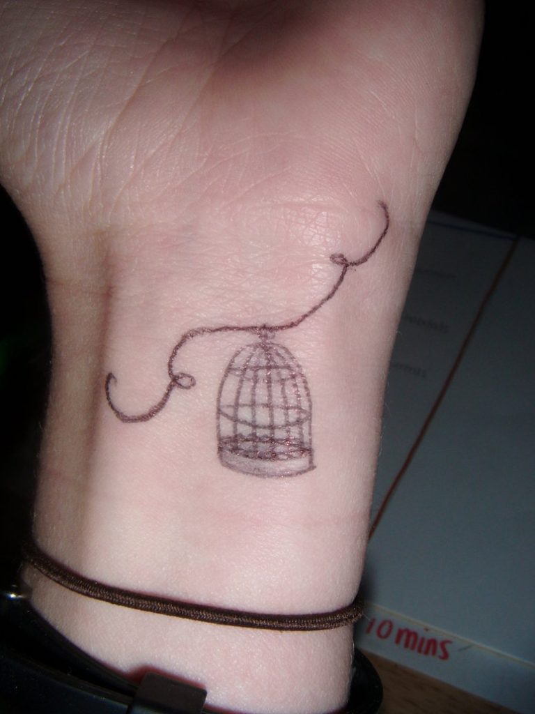 Bird Cage Tattoos Designs Ideas And Meaning Tattoos For You in measurements...
