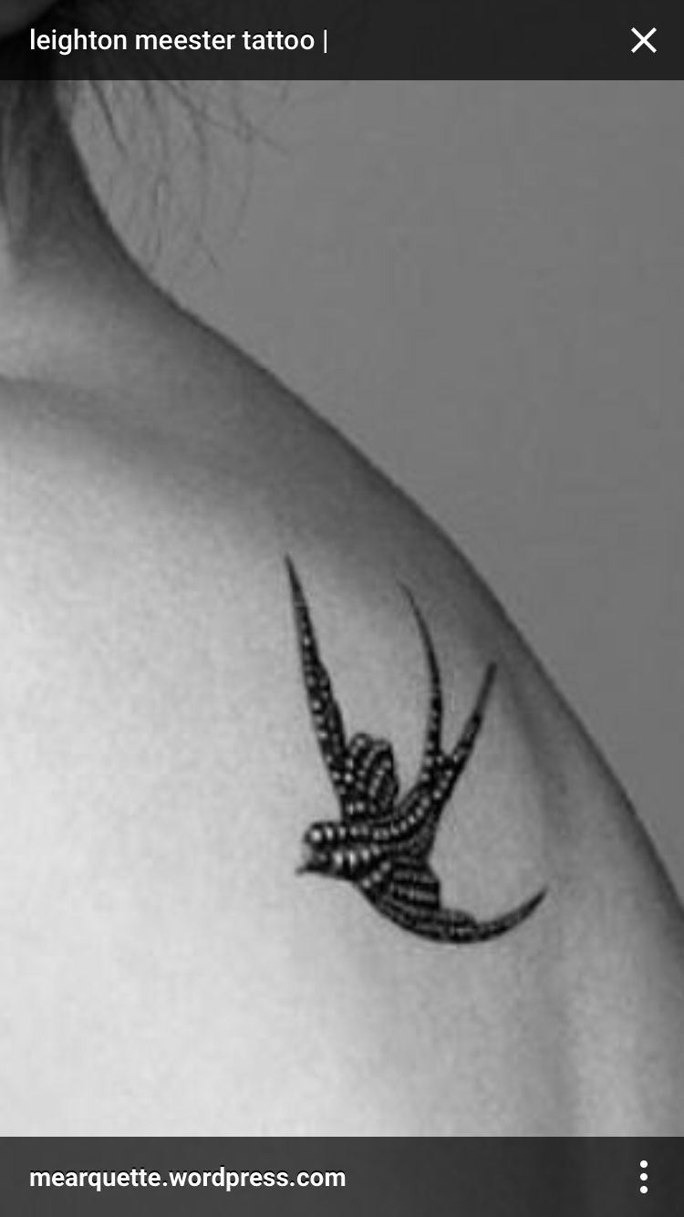Bird Chanel Tattoo Tattoo inside sizing 750 X 1334