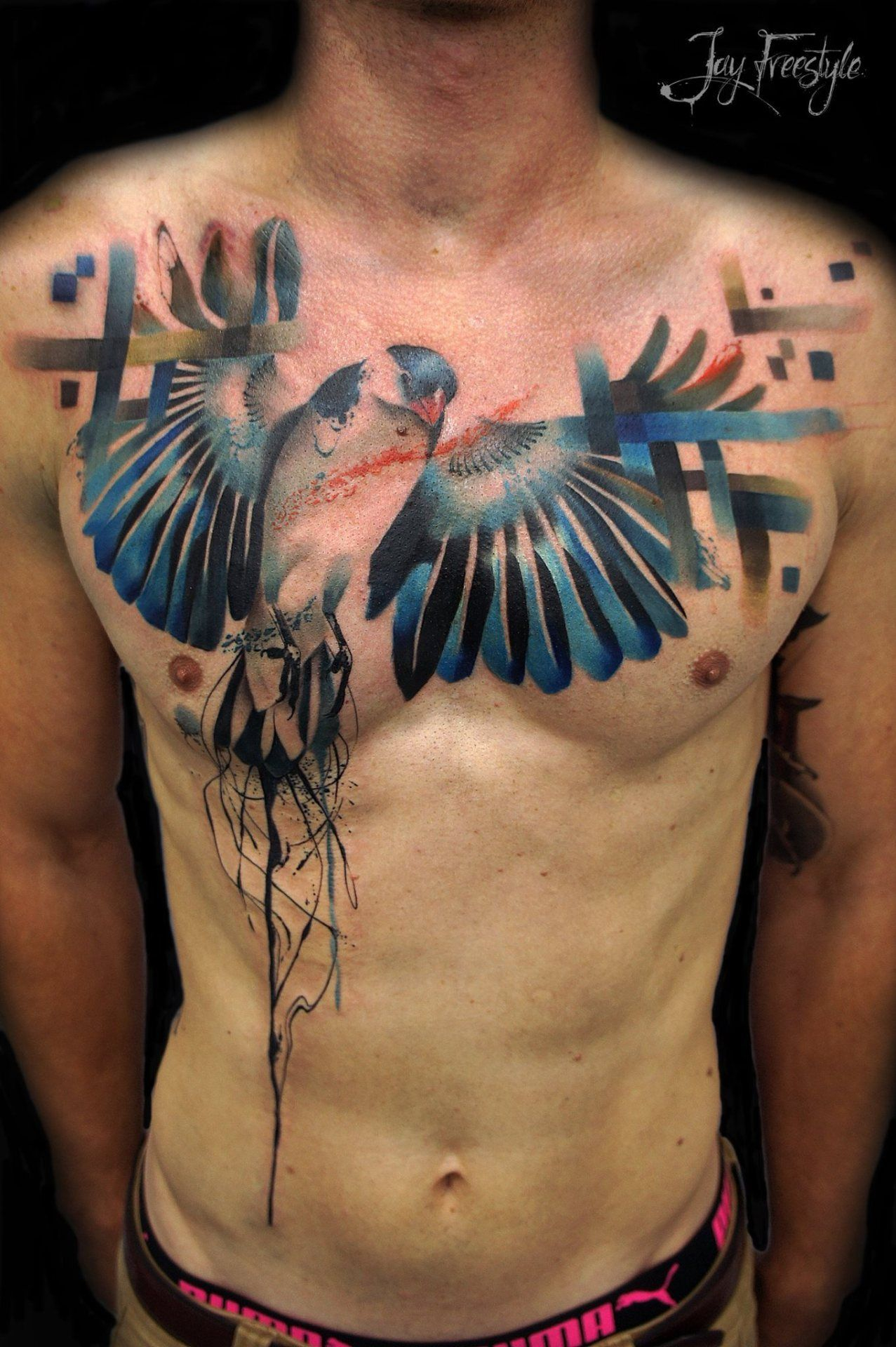 Bird Chest Tattoo Tattoo For Men Idei Tatuaje Cool Chest with regard to size 1277 X 1920