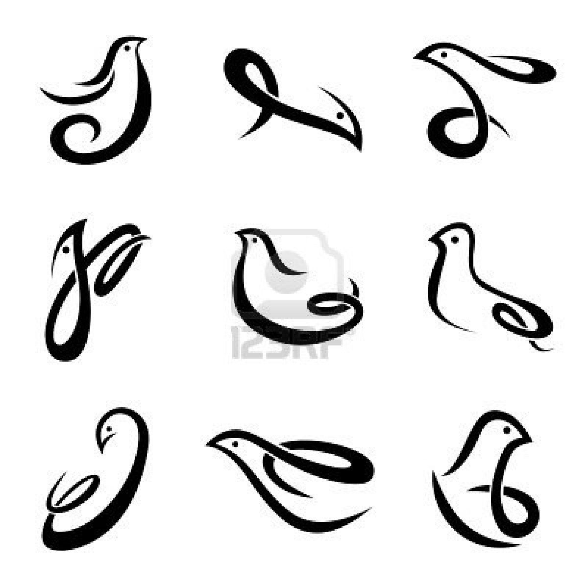 Bird Symbols Tattoos Bird Design Art Design Your Own Tattoo inside proportions 1200 X 1200