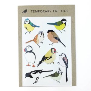 Bird Temporary Tattoos Kate Broughton Notonthehighstreet regarding proportions 900 X 900