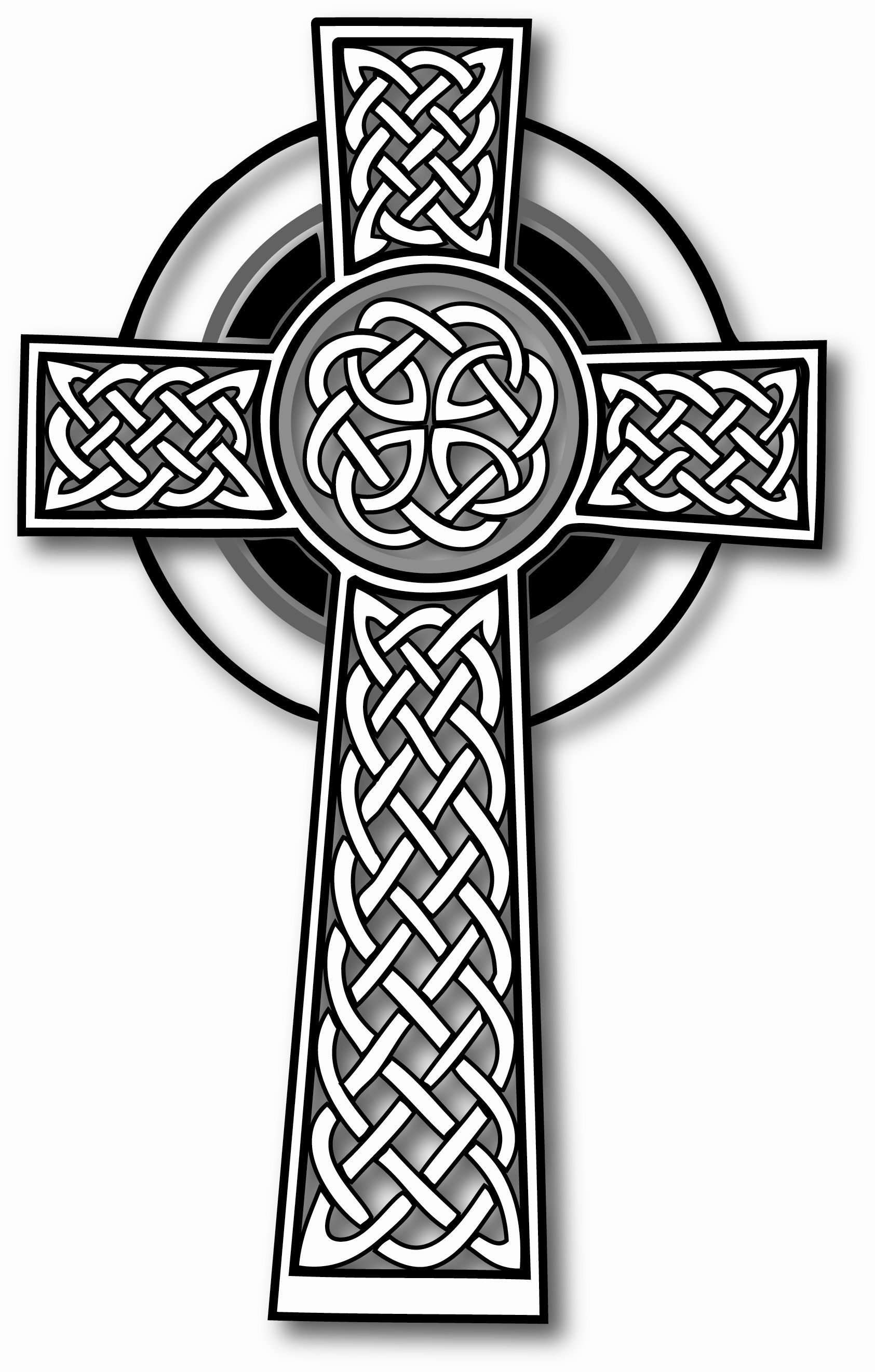 Black And Grey Celtic Cross Google Search Tattoos Celtic Cross regarding proportions 1685 X 2644