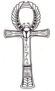 Black And White Ankh Ink Ankh Tattoo Egyptian Tattoo regarding proportions 696 X 1149