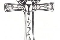 Black And White Ankh Ink Ankh Tattoo Egyptian Tattoo regarding proportions 696 X 1149
