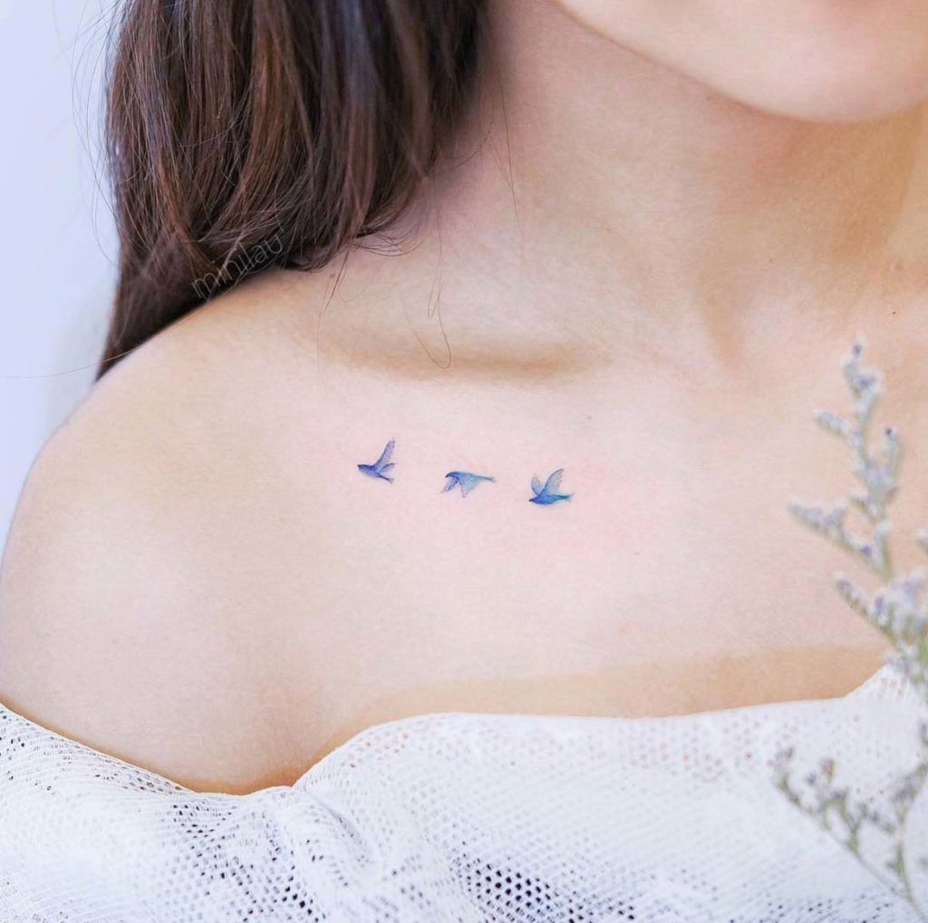 Blue Birds Mini Lau Tattoo Love Tattoos Tiny Bird Tattoos inside sizing 1024 X 1019