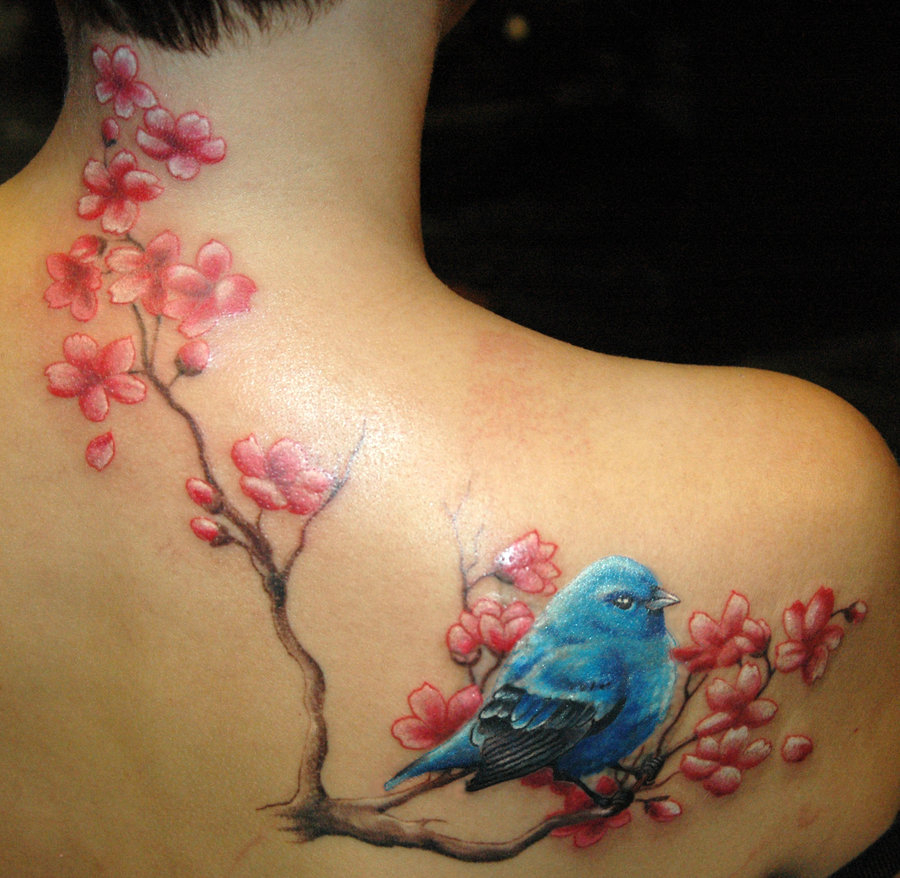 Bluebird Tattoos Designs Ideas And Meaning Tattoos For You inside proportions 900 X 878