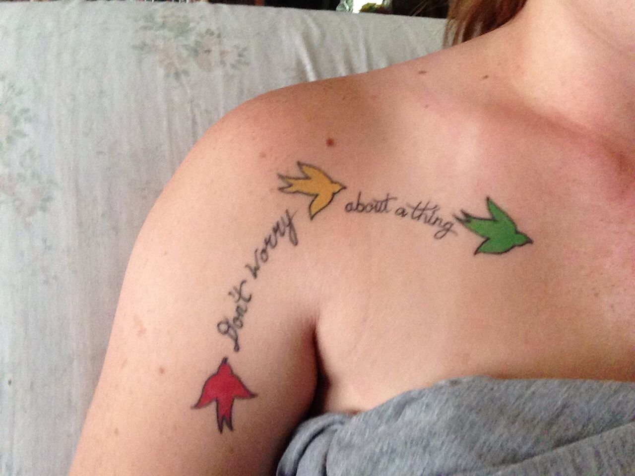 Bob Marley Three Little Birds Tattoo Tattoos Piercings intended for measurements 1280 X 960