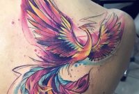 Break Up Tattoo Ideas Phoenix Sisters Watercolor Phoenix Tattoo with regard to size 730 X 1196