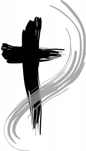 Brushstroke Cross Tattoo Idea Behind Rustic Looking Non Uniform pertaining to measurements 1883 X 3300