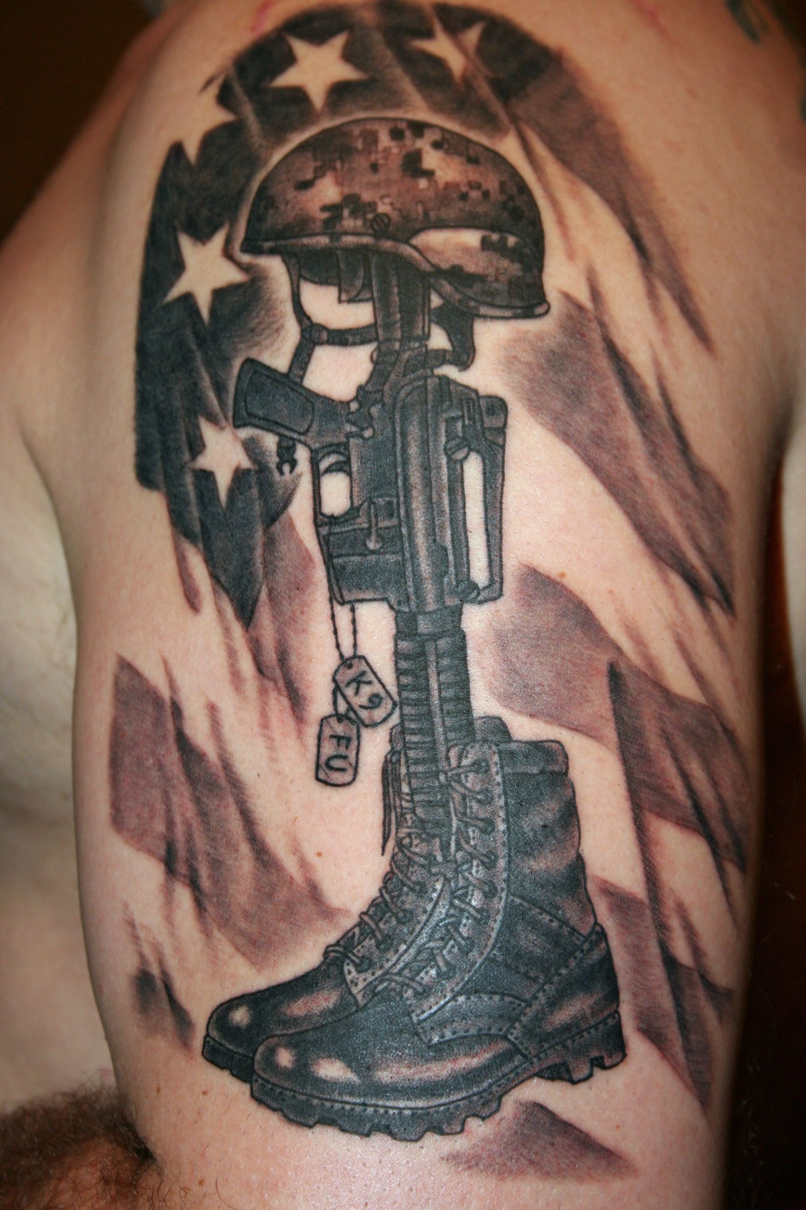 Camo Tattoo Designs And Ideas Camo Themed Tattoos Usmc Stuff inside measurements 1641 X 2462