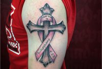 Cancer Cross Tattoos Nordiclarpwiki within sizing 1080 X 1080