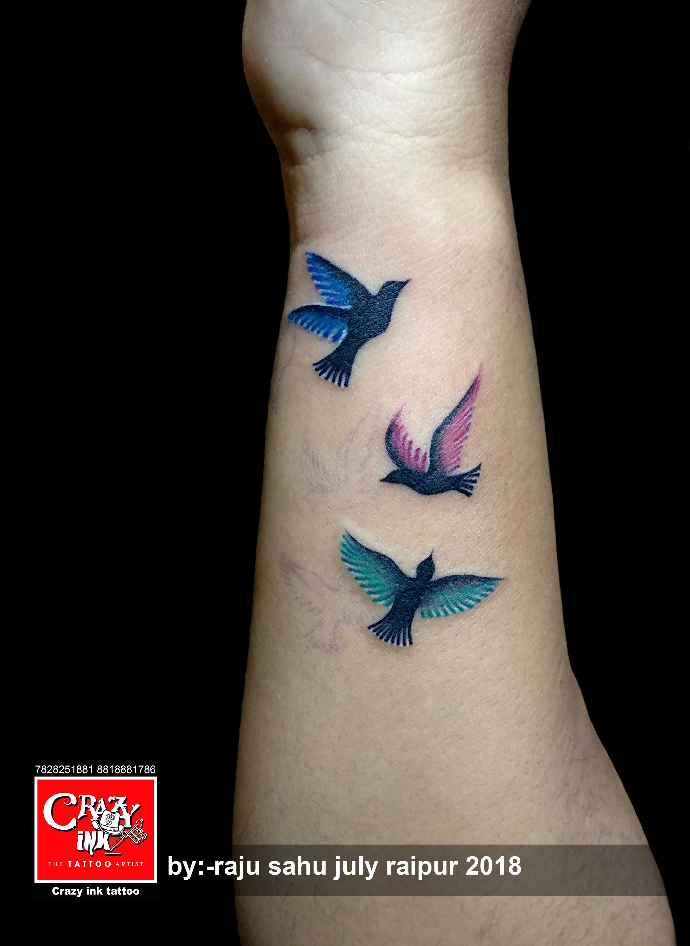 Canvas Painting And Wall Painting Tattoo Work Hummingbird Tattoo pertaining to size 2319 X 3180
