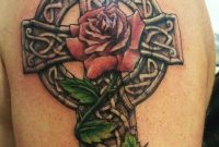 Celtic Cross And Rose Tattoo Tattoo Symbol Designs Celtic Cross regarding proportions 900 X 1224