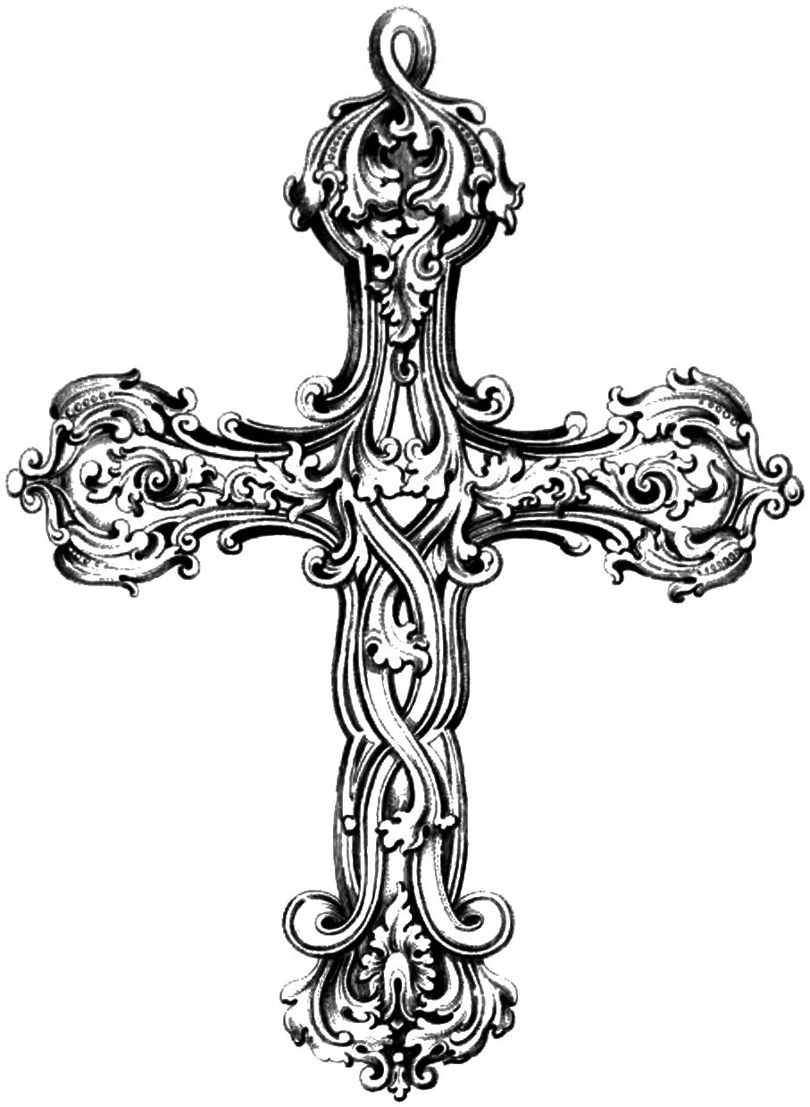 Celtic Cross Clip Art Vintage Cross Clip Art Celtic Cross Stitch throughout size 907 X 1239