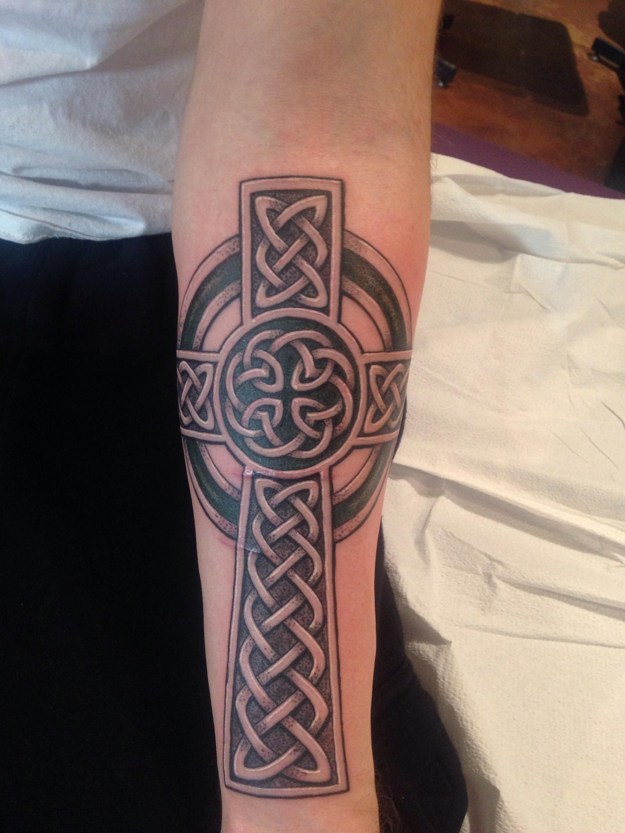 Celtic Cross George Tattoo Culture Williamsburg Brooklyn Stuff pertaining to size 2448 X 3264