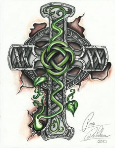 Celtic Cross Tattoo Designs Girl Skull And Bones Cross Cross regarding proportions 786 X 1017