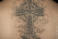 Celtic Cross Tattoos I Love The Background On This Tattoos And regarding size 800 X 1217