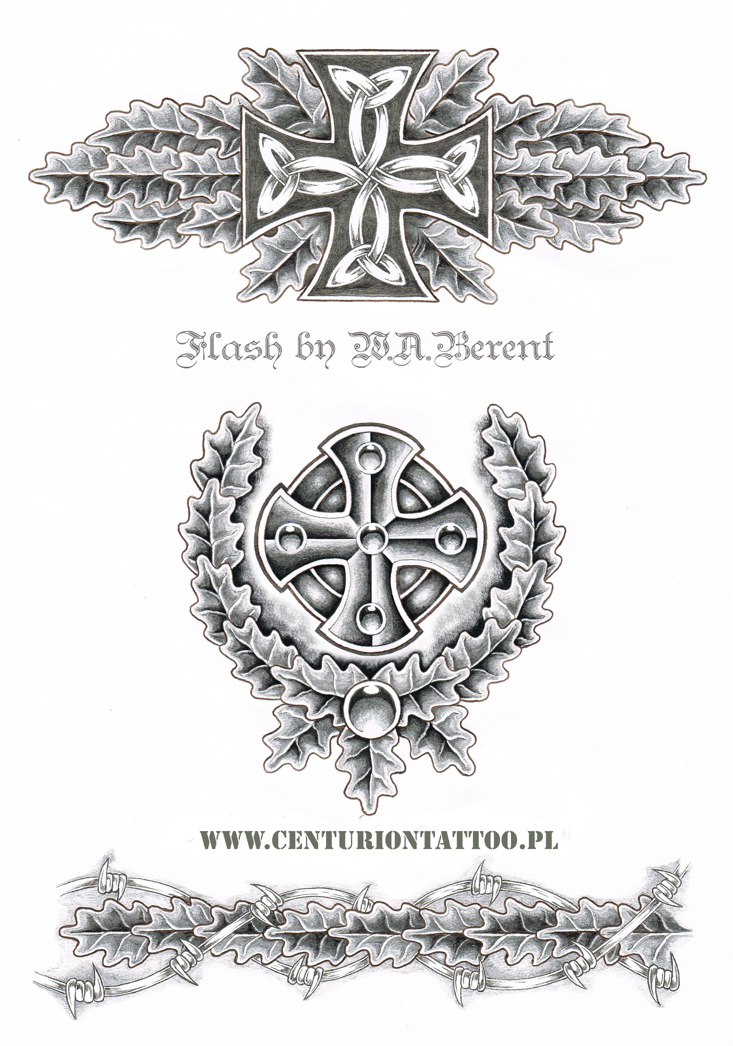 Celtic Iron Cross Tattoo Flash Waldemar Berent From in dimensions 2410 X 3436