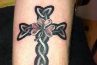 Celtic Knot Shamrock Cross Tattoo Design Idea Golfian with sizing 1024 X 1371