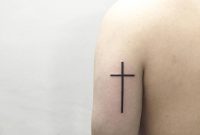 Christian Cross Tattoo On The Back Of The Left Arm Christian pertaining to size 1000 X 1000