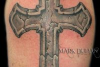 Christian Tattoo Stone Cross Amduhan On Deviantart Kool regarding sizing 768 X 1024