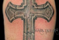 Christian Tattoo Stone Cross Amduhan On Deviantart Kool with measurements 768 X 1024