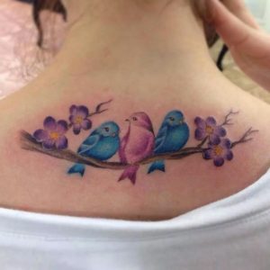 Color Birds Tattoo Tattoos Flower Tattoos Colorful Bird Tattoos regarding measurements 960 X 960