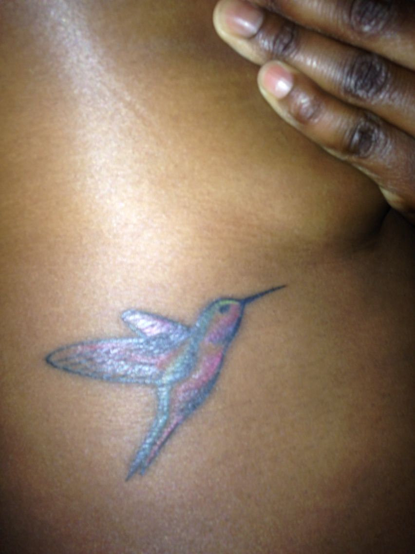 Colored Bird Tattoo On Dark Skin Totally Tatted Color Tattoo pertaining to sizing 852 X 1136