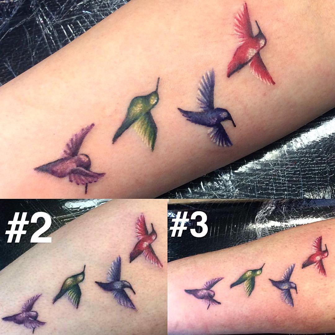 Colorful Bird Tattoo 95 Images In Collection Page 2 in measurements 1080 X 1080